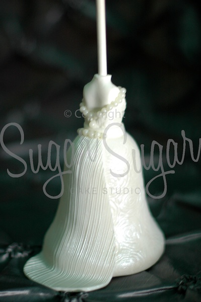 Bridal Gown Cake Pop - detail (Photo Credit: SSCS)